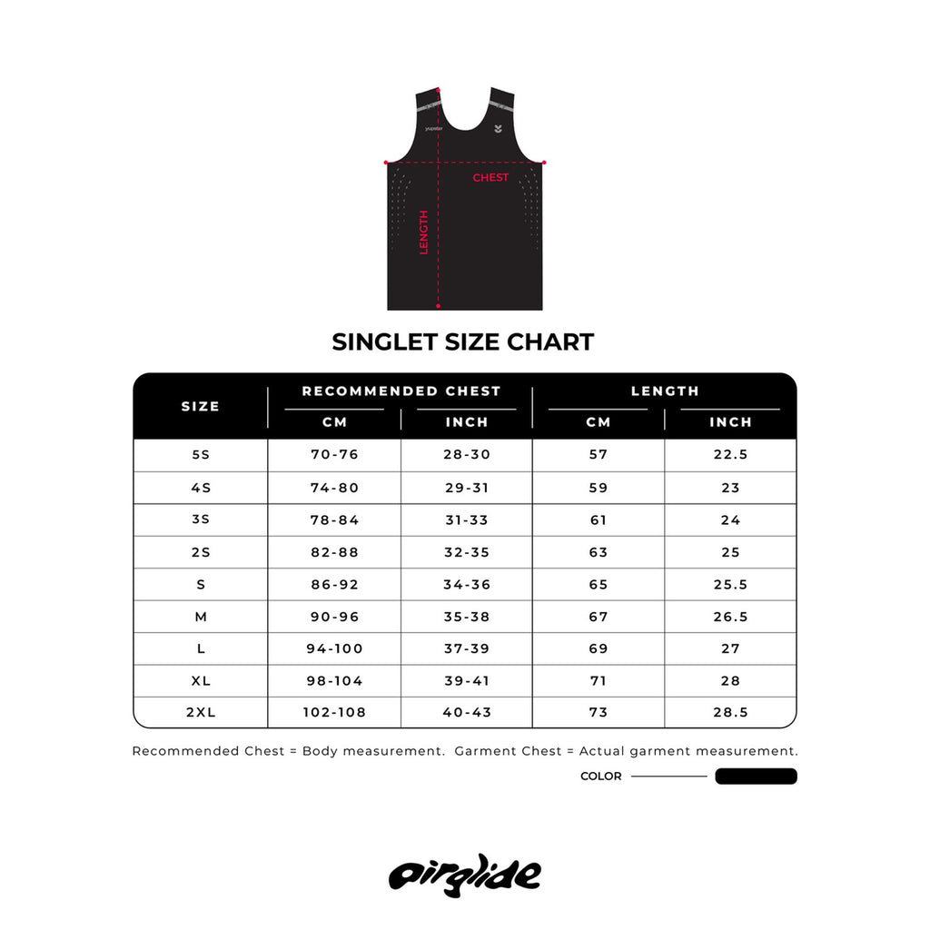 YUPSTER | Airglide | Running Singlet