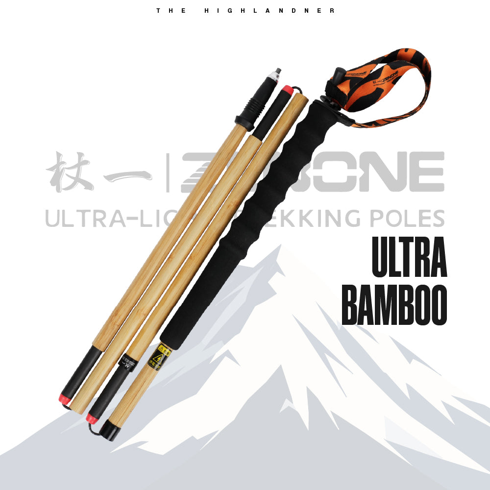 Zenone | Ultra Bamboo - Trekking Poles