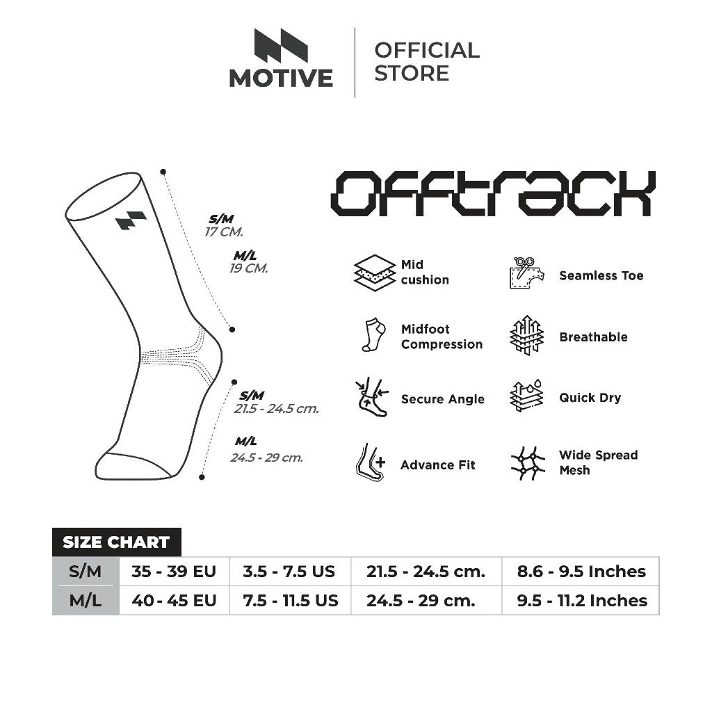 MOTIVE SOCK | OFF TRACK | ULTRA SPEED