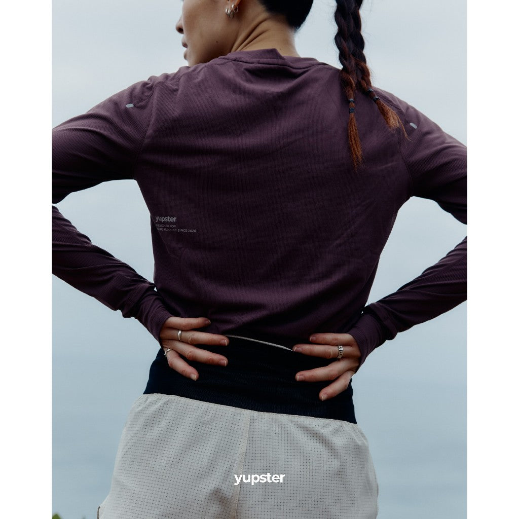 YUPSTER | Nightflash | Long Sleeve Running Shirt