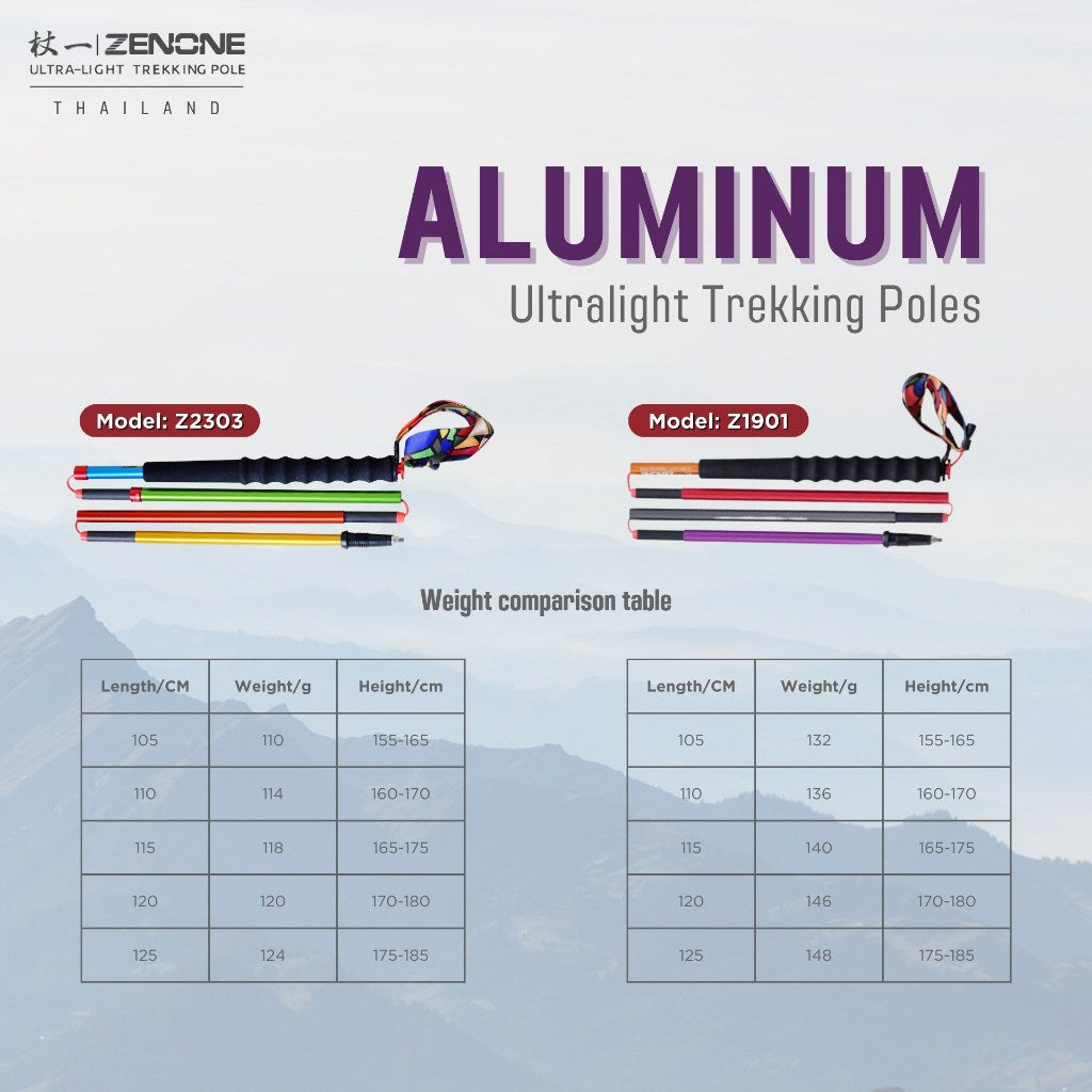 Zenone | Aluminium V.2 - Trekking Poles