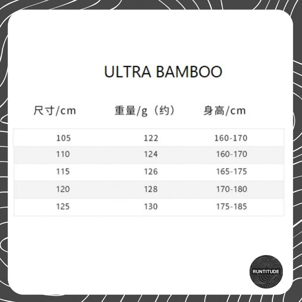 Zenone | Ultra Bamboo - Trekking Poles