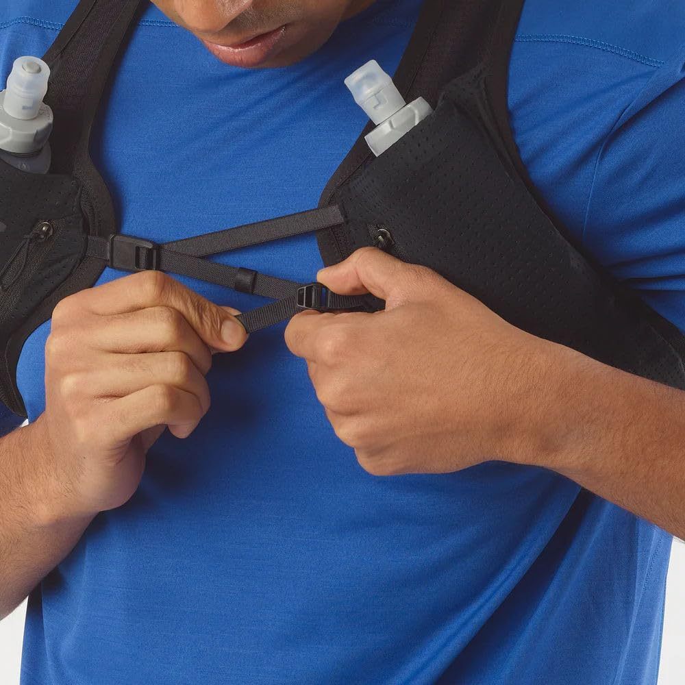 SALOMON | VEST - PULSE 2L WITH FLASKS BLACK